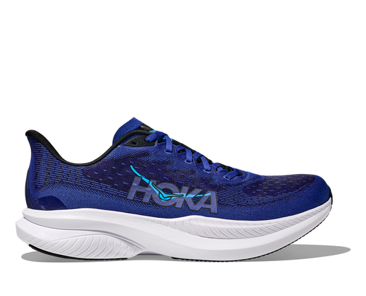 HOKA Men's Mach 6 - BLACK / NIGHT SKY (Wide)