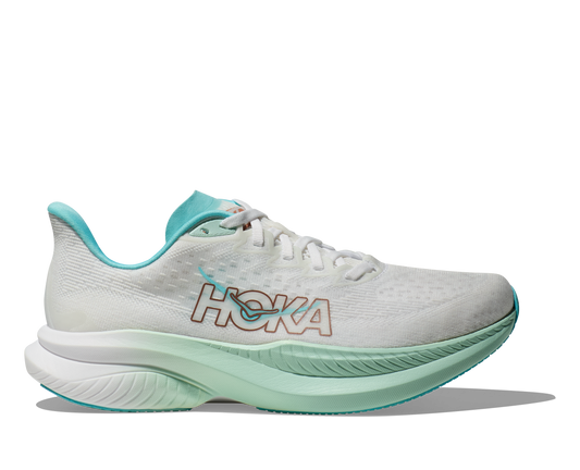 HOKA Women's Mach 6 - FROST / ROSE GOLD