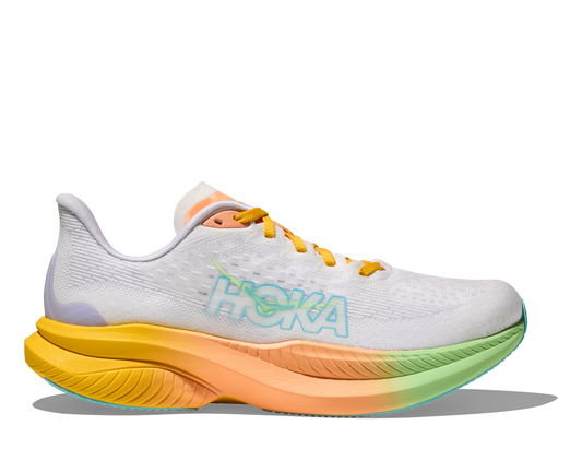 HOKA Women's Mach 6 - FROST / STARLIGHT GLOW