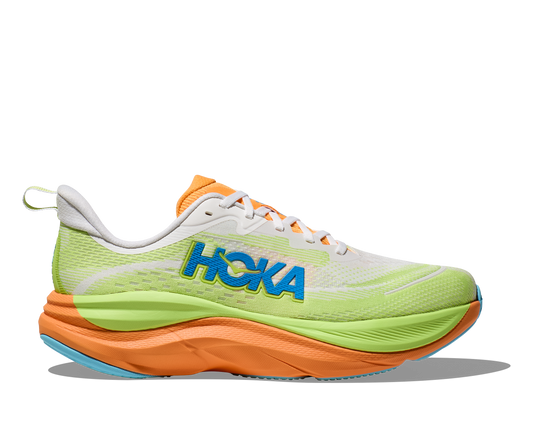 HOKA Women's Skyflow - FROST / SOLAR FLARE