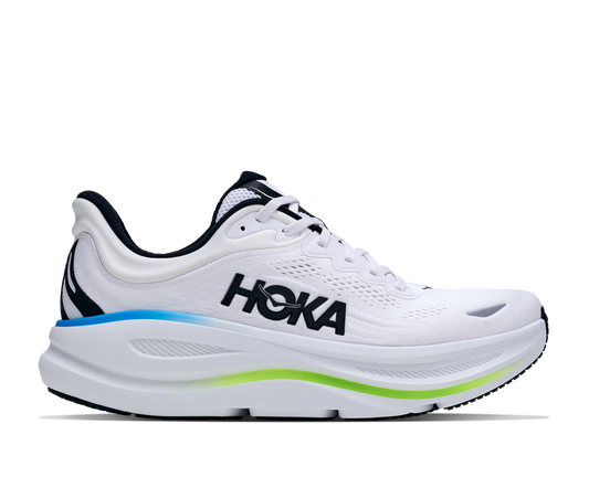 HOKA Men's Bondi 9 - FROST / BLACK (Wide)