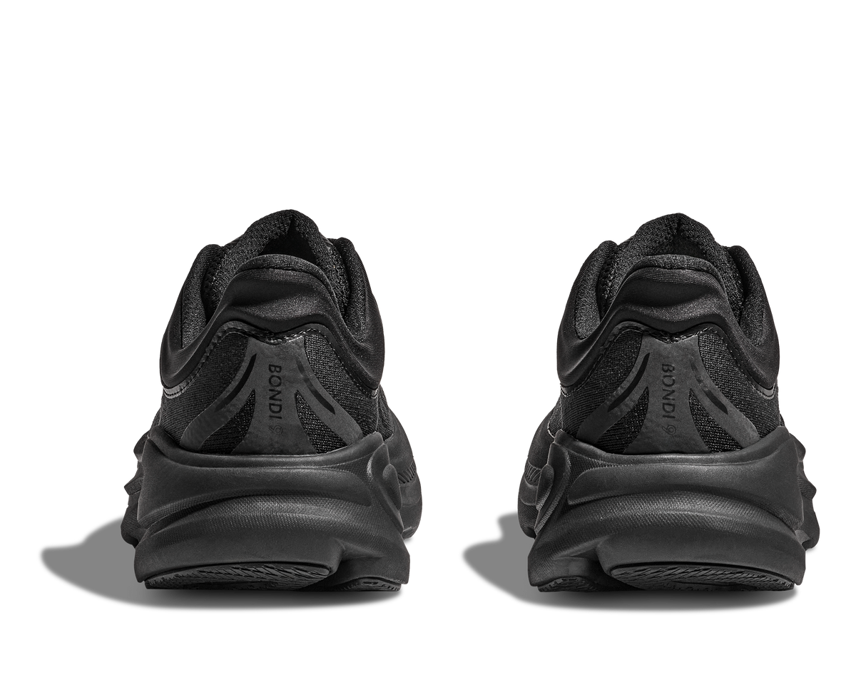 HOKA Women's Bondi 9 - BLACK / BLACK (Wide)