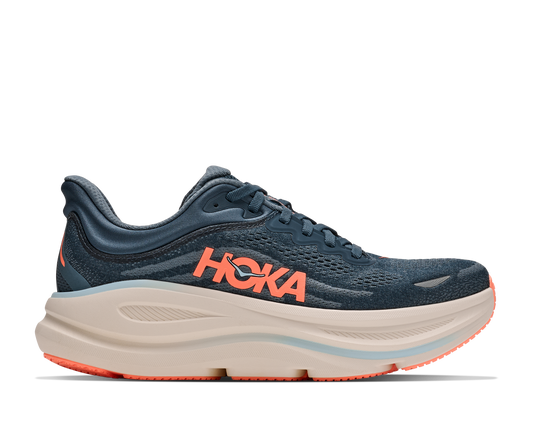 HOKA Women's Bondi 9 - FADED NAVY / SLATE BLUE