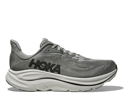 HOKA Men's Clifton 10 - GALACTIC GREY / ASTEROID (Wide)