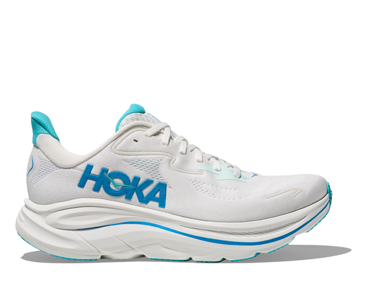 HOKA Men's Clifton 10 - WHITE / SKYWARD BLUE