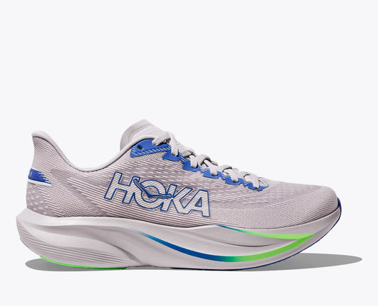 HOKA Men's Mach 7 - ASH GREY / COBALT BLUE