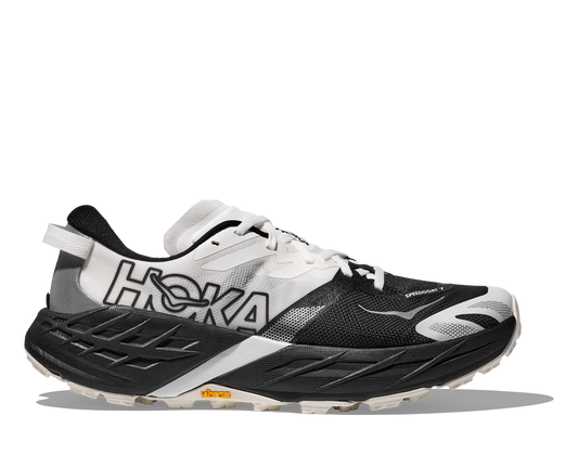 HOKA Women's Speedgoat 7 - BLACK / WHITE