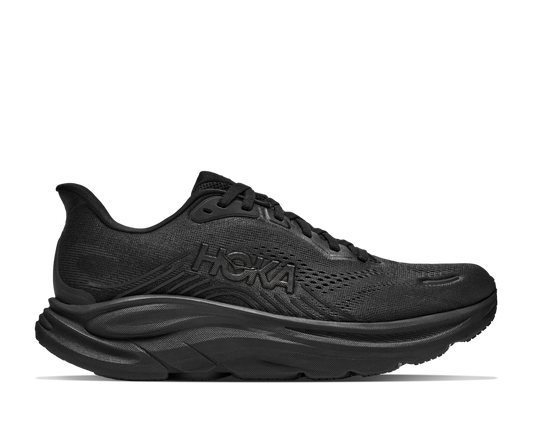 HOKA Men's CLIFTON 11 - BLACK / BLACK