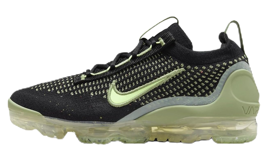 Air VaporMax 2021 Flyknit GS "Black Vintage Green" DB1550 010